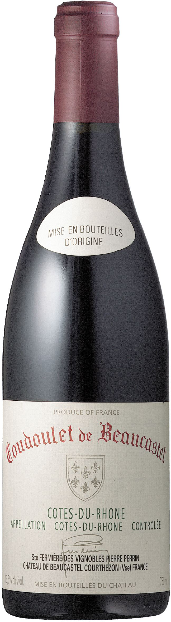 2022 Coudoulet de Beaucastel, Château de Beaucastel, Côtes du Rhône