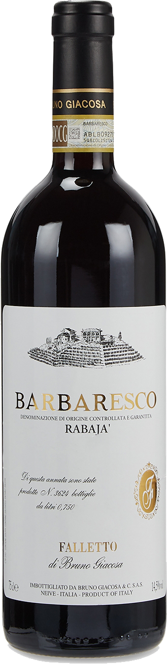 2016 Barbaresco Rabajà, Bruno Giacosa, Piedmont
