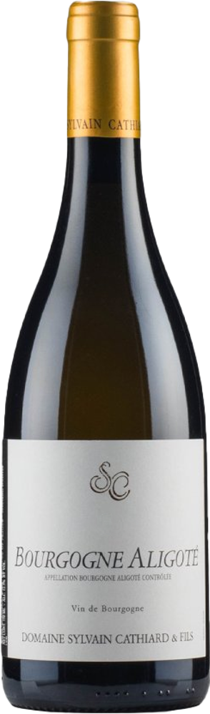 2023 Bourgogne Aligoté, Sylvain Cathiard bottle shot.