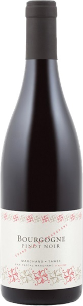 2023 Bourgogne Côte d'Or Pinot Noir, Marchand-Tawse bottle shot.