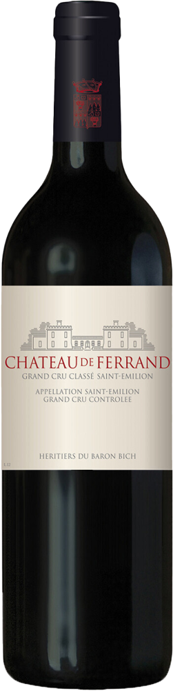 2019 Château de Ferrand, Grand Cru Classé St-Emilion bottle shot.