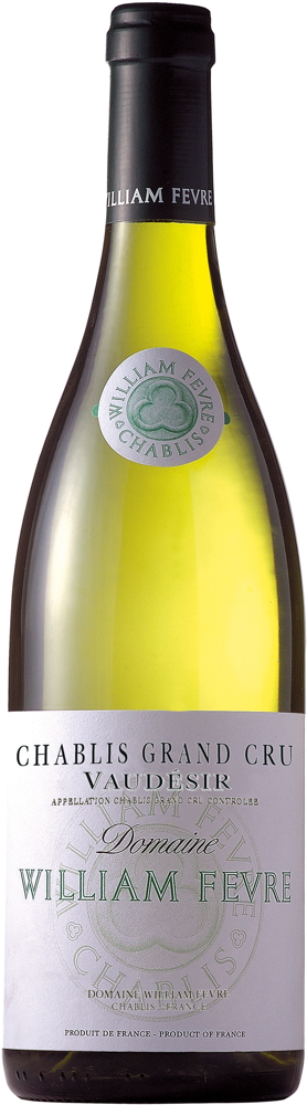 2023 Chablis Grand Cru Vaudésir, William Fèvre bottle shot.