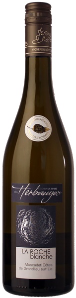 2020 La Roche Blanche Muscadet Côtes de Grandlieu sur Lie, Domaine des Herbauges