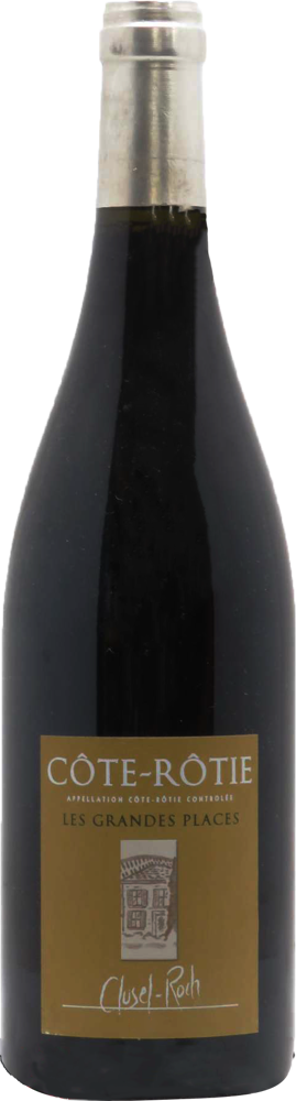 2022 Côte-Rôtie Champon, Clusel-Roch bottle shot.