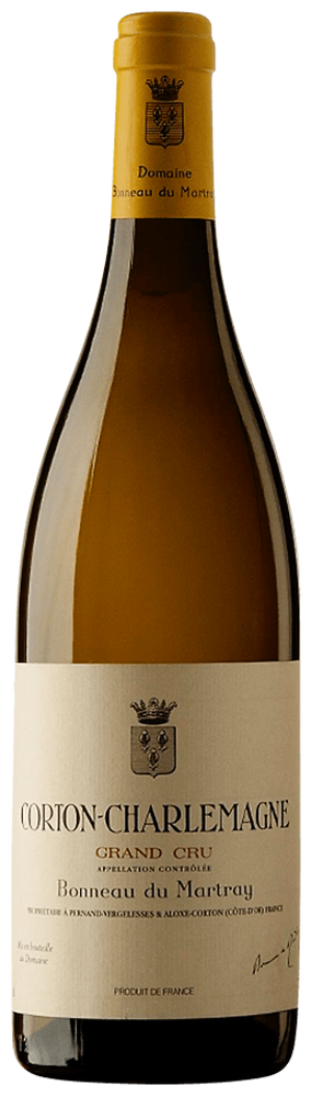 2020 Corton-Charlemagne Grand Cru, Bonneau du Martray bottle shot.