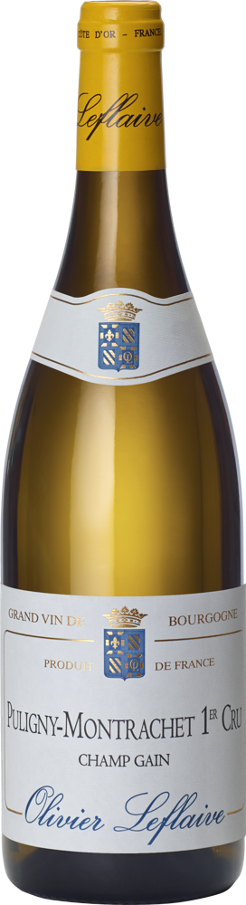 2024 Puligny-Montrachet 1er Cru Champ Gain, Olivier Leflaive Frères bottle shot.