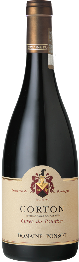 2023 Corton Grand Cru Cuvée du Bourdon, Domaine Ponsot bottle shot.