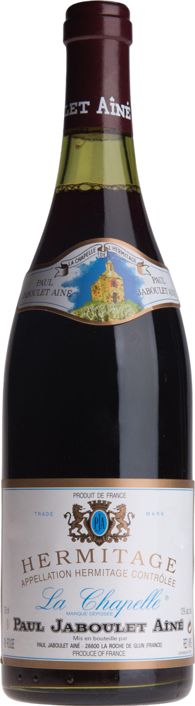 2021 Hermitage, La Chapelle, Paul Jaboulet Aîné bottle shot.