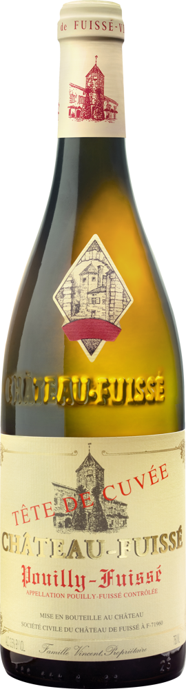 2018 Pouilly-Fuissé Tête de Cuvée, Château Fuissé bottle shot.