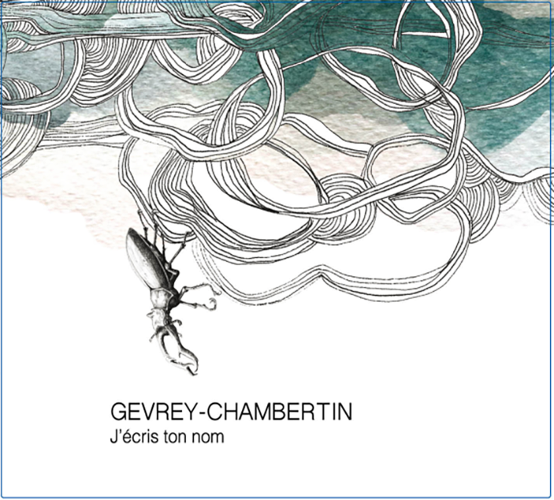 2023 Gevrey-Chambertin, J'écris ton nom, Les Horées bottle shot.