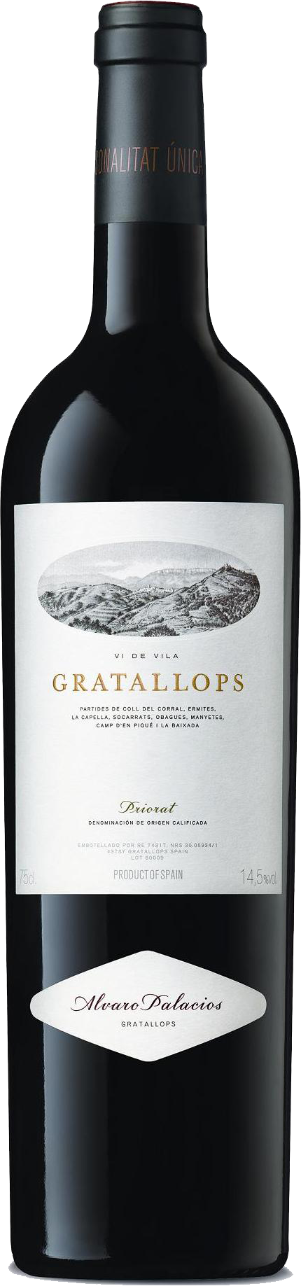 2019 Gratallops Vi di Vila, Álvaro Palacios, Priorat