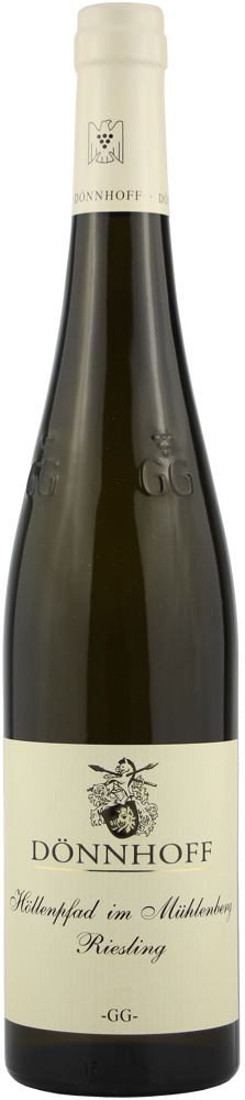 2022 Höllenpfad im Mühlenberg Riesling Grosses Gewächs, Dönnhoff, Nahe bottle shot.