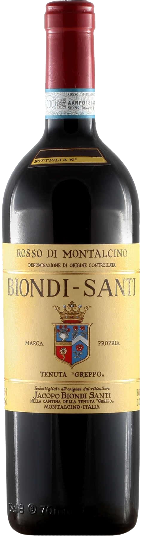 2015 Rosso di Montalcino, Biondi-Santi, Tenuta Greppo, Tuscany