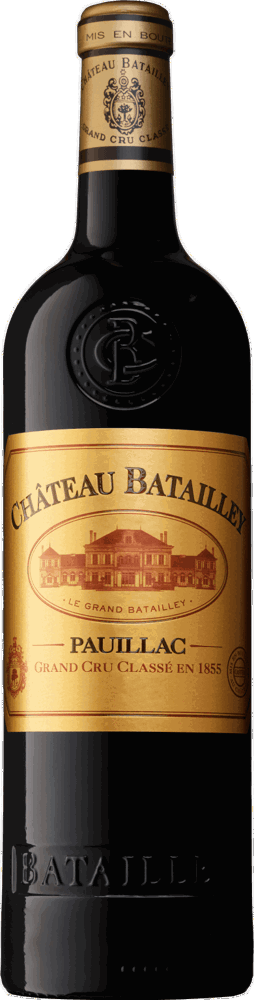 2023 Château Batailley, Cru Classé Pauillac bottle shot.