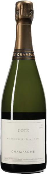 2010 Côte 1er Cru, Vertus, Champagne Les Mont Fournois