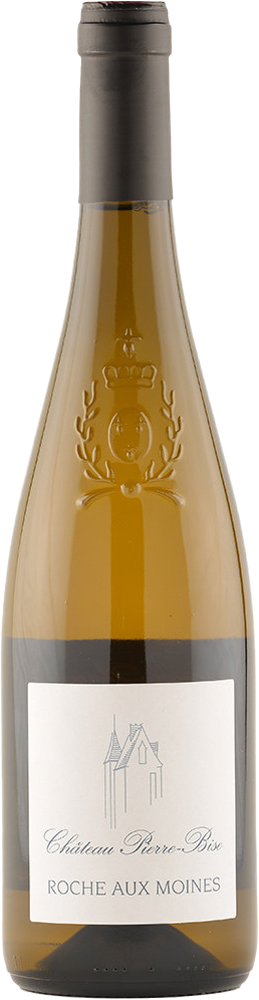 2022 Savennières Roches aux Moines, Château Pièrre Bise bottle shot.