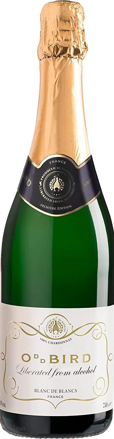 Non-alcoholic Blanc de Blancs, Oddbird, Languedoc-Roussillon