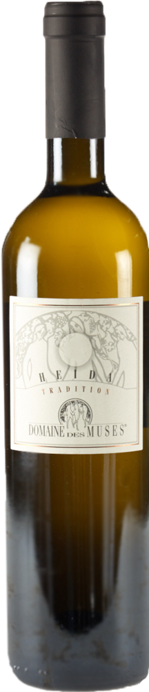 2019 Petite Arvine Tradition, Domaine des Muses, Valais bottle shot.
