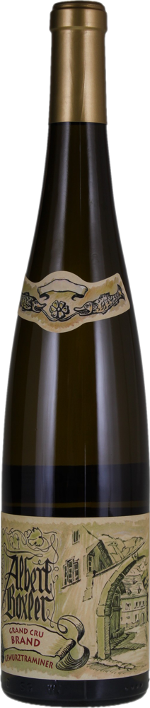 2023 Gewürztraminer Grand Cru Brand, Albert Boxler bottle shot.