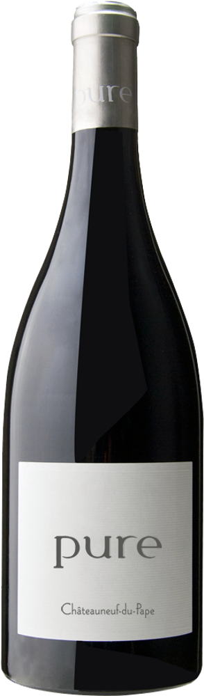 2020 Châteauneuf-du-Pape, Pure, Domaine La Barroche bottle shot.