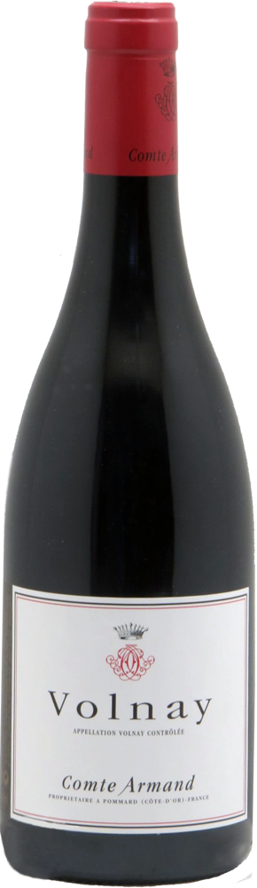 2023 Volnay, Comte Armand bottle shot.