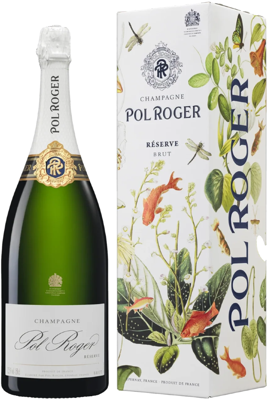 N/V Brut Réserve, Pol Roger (2018 Base Vintage) (Gift Packed)