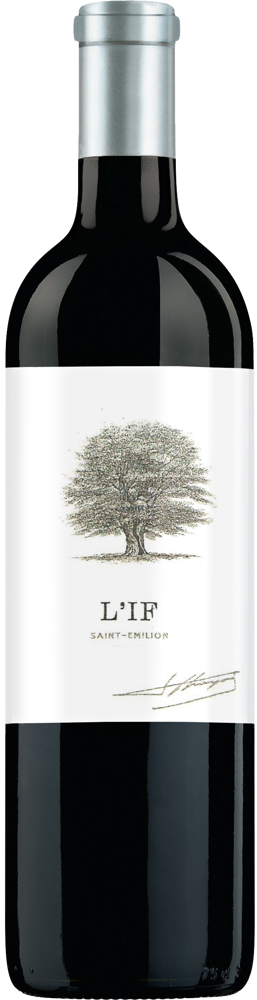 2022 Château L'If, Grand Cru Saint-Emilion bottle shot.
