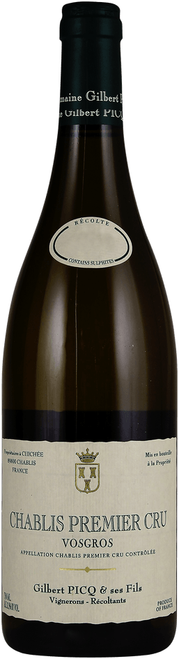 2023 Chablis 1er Cru Vosgros, Domaine Gilbert Picq