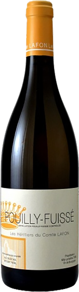 2022 Pouilly-Fuissé, Héritiers du Comte Lafon bottle shot.