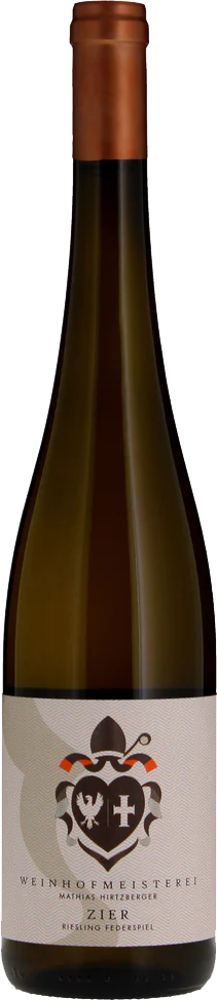 2021 Riesling Zier, Federspiel, Mathias Hirtzberger, Wachau bottle shot.