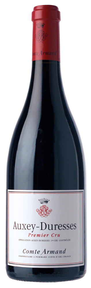 2023 Auxey-Duresses 1er Cru, Comte Armand bottle shot.