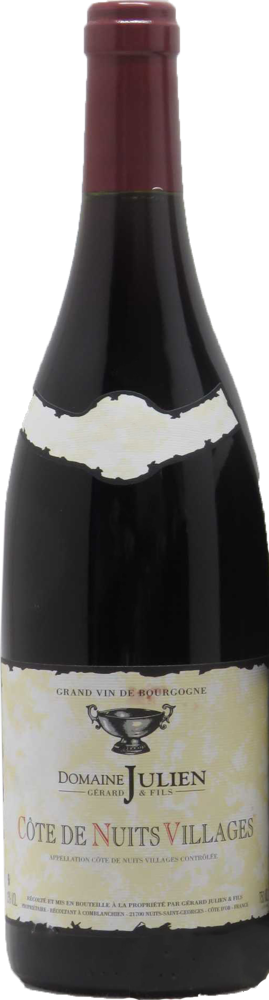 2018 Côte de Nuits-Villages, Gérard Julien et Fils bottle shot.