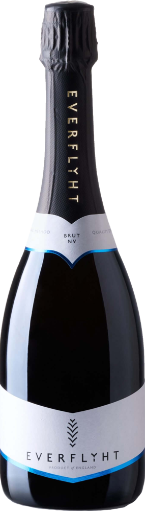 N/V Brut, Everflyht, Sussex bottle shot.