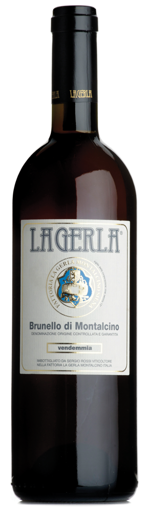2014 Brunello di Montalcino, La Gerla, Tuscany bottle shot.