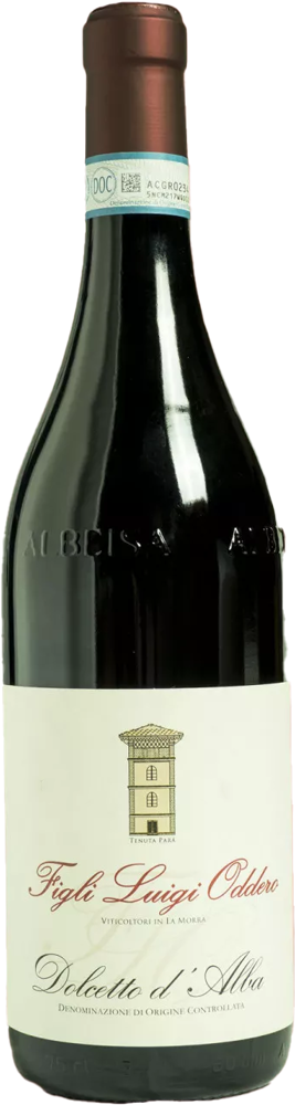 2022 Dolcetto d'Alba, Figli Luigi Oddero bottle shot.