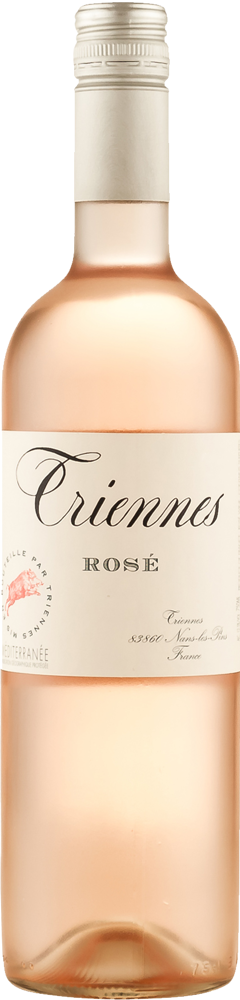 2023 Rosé, Domaine de Triennes bottle shot.