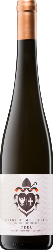 2022 Grüner Veltliner Treu, Federspiel, Mathias Hirtzberger, Wachau bottle shot.