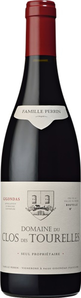 2019 Gigondas, Domaine du Clos des Tourelles bottle shot.