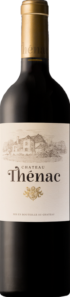 2015 Château Thénac Rouge, Bergerac bottle shot.