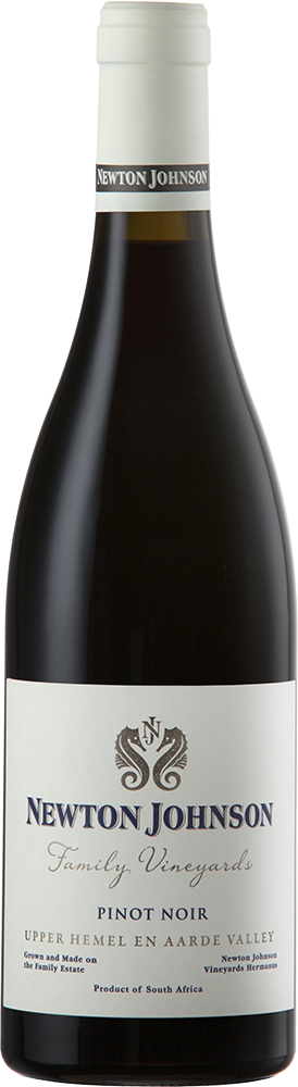 2019 Family Vineyards Pinot Noir, Newton Johnson, Hemel-en-Aarde bottle shot.