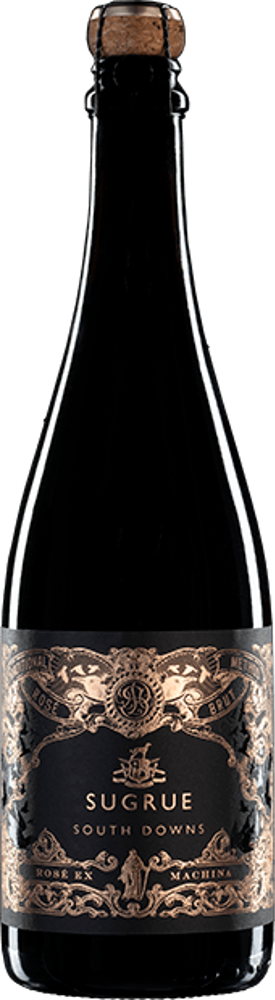 2018 Rosé Ex Machina, Sugrue South Downs, Sussex bottle shot.