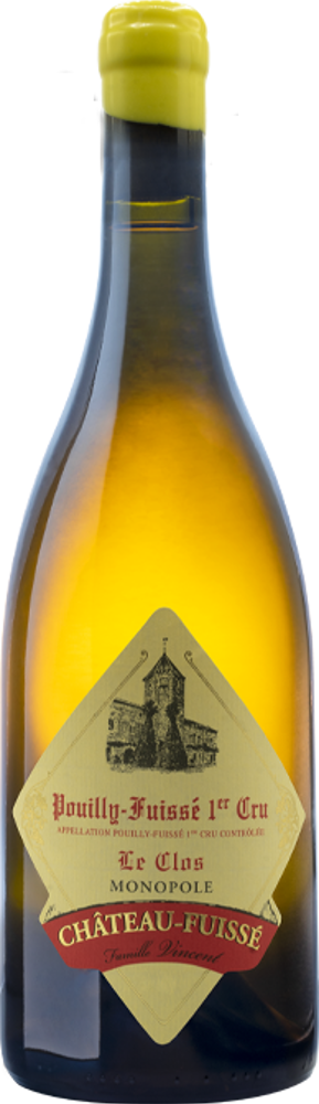 2023 Pouilly-Fuissé 1er Cru Le Clos, Château de Fuissé bottle shot.
