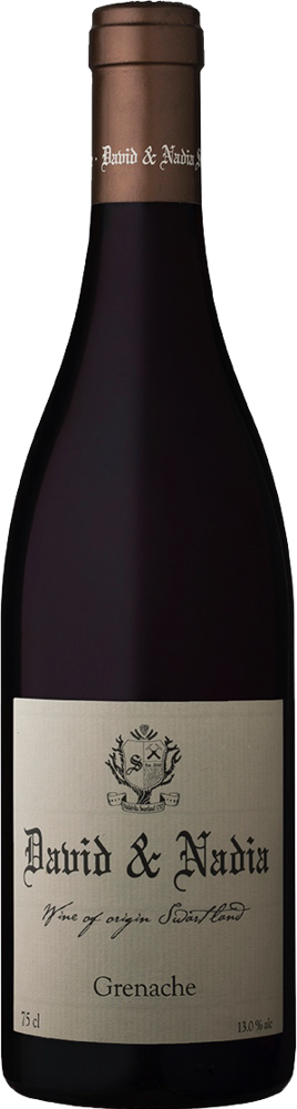 2022 Grenache, David & Nadia, Swartland bottle shot.