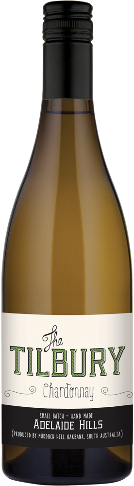 2022 Tilbury Chardonnay, Murdoch Hill, Adelaide Hills bottle shot.