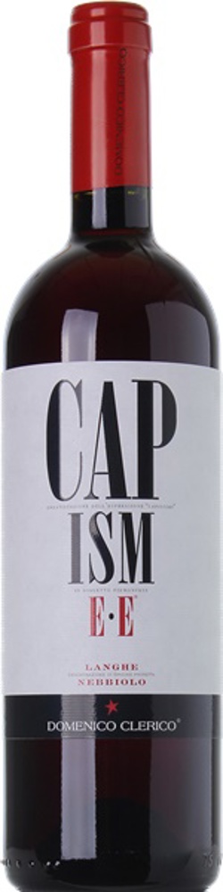 2019 Capisme E Langhe Nebbiolo, Domenico Clerico bottle shot.