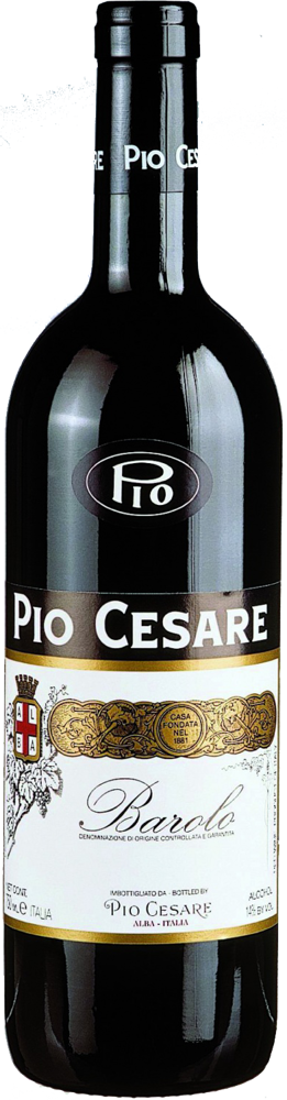 2018 Barolo, Pio Cesare, Piedmont bottle shot.