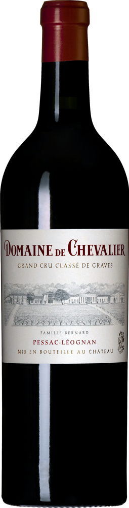 1989 Domaine de Chevalier Rouge, Cru Classé Pessac-Léognan bottle shot.