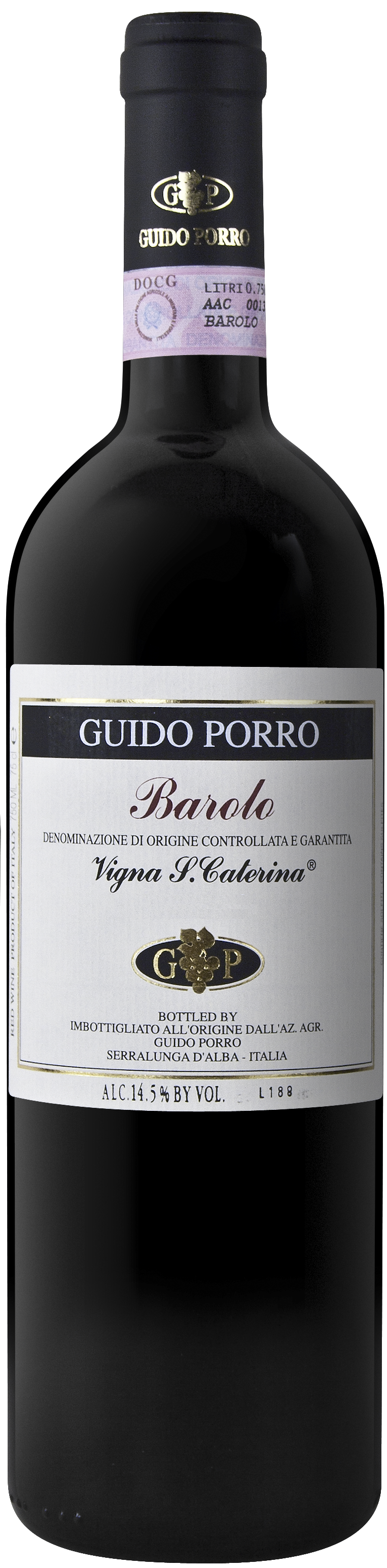 2019 Barolo Vigna Santa Caterina, Guido Porro, Piedmont