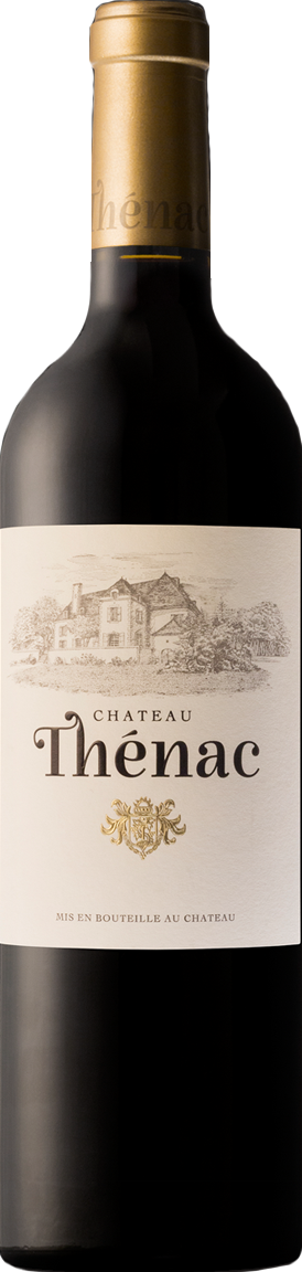 2014 Château Thénac  Rouge, Bergerac bottle shot.