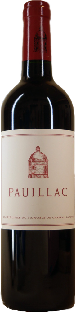 2020 Pauillac de Château Latour, Pauillac bottle shot.